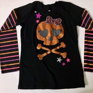 3/$10 🐹Black and Orange Kids Long Sleeve Shirt